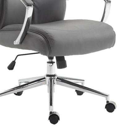 Imagem de Cadeira de Escritório Presidente Evergreen Cinza