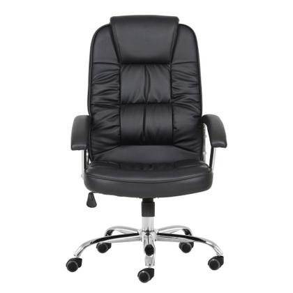 Imagem de Cadeira de Escritório Presidente Giratória Finland Preta