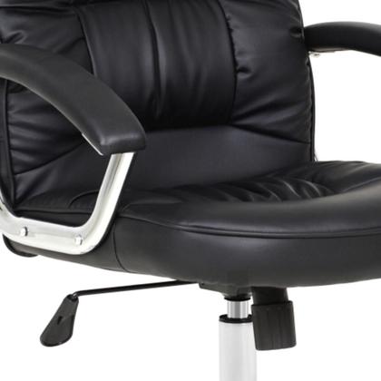 Imagem de Cadeira de Escritório Presidente Giratória Finland Preta