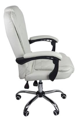 Imagem de Cadeira De Escritório Presidente Reclinável Ergonômica