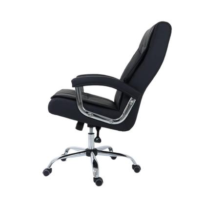 Imagem de Cadeira de Escritório Presidente Wing Com Molas Ensacadas Pillow Top Home Office