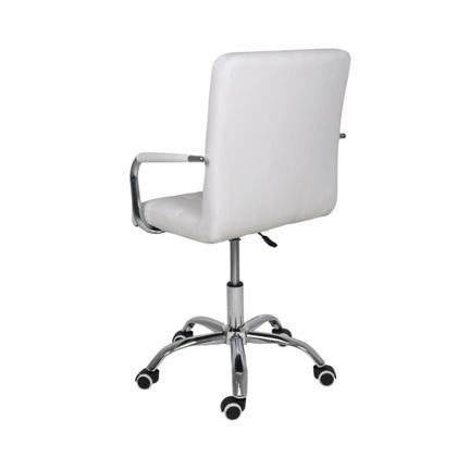 Imagem de Cadeira de Escritório Secretária com Base Cromada Office Gomos