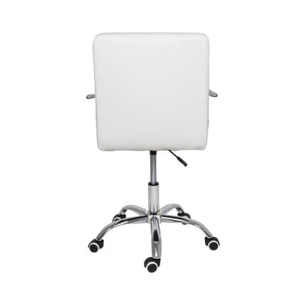 Imagem de Cadeira de Escritório Secretária com Base Cromada Office Gomos