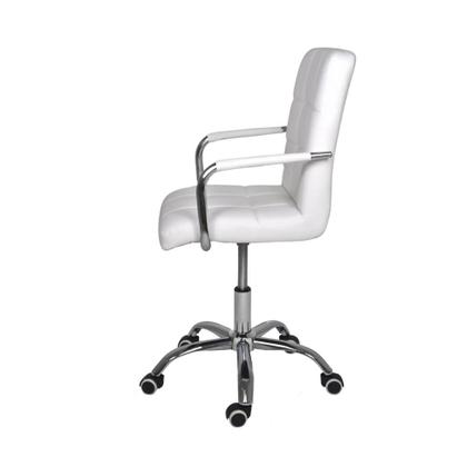 Imagem de Cadeira de Escritório Secretária com Base Cromada Office Gomos