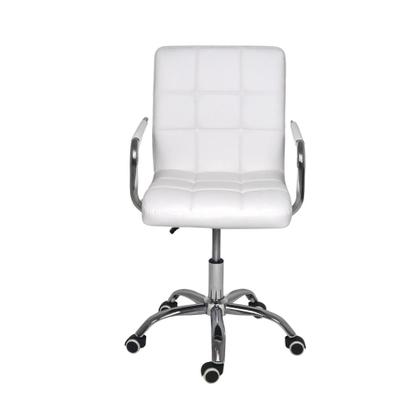 Imagem de Cadeira de Escritório Secretária com Base Cromada Office Gomos