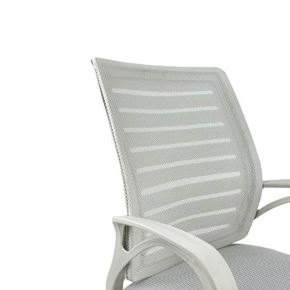 Imagem de Cadeira De Escritório Secretaria Diretor Roma Ergonômica - Branca