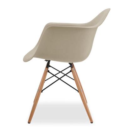 Imagem de Cadeira De Jantar Daw com Braço Eames Wood Fendi