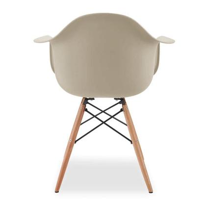 Imagem de Cadeira De Jantar Daw com Braço Eames Wood Fendi