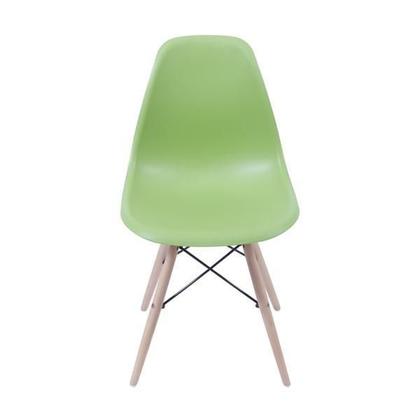 Imagem de Cadeira De Jantar Design Eiffel Charles Eames Dkr Verde
