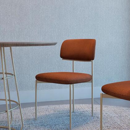 Imagem de Cadeira de Jantar Estofada para Sala e Cozinha Brisa