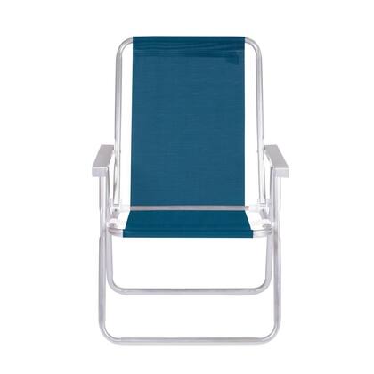 Imagem de Cadeira de Praia Alta Alumínio Conforto 120 kg Mor