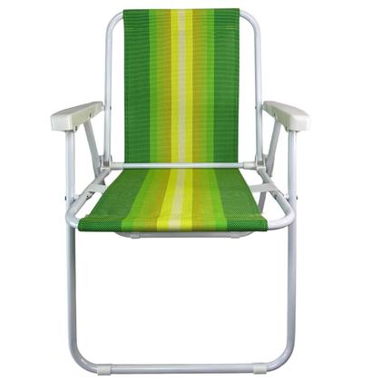 Imagem de Cadeira de Praia Dobravel Quintal Jardim Varanda Piscina Camping Acampamento Lazer Pescaria Sol Verao Ar Livre