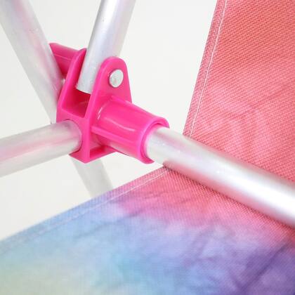 Imagem de Cadeira de Praia Infantil Tie Dye Bel Dobravel Aluminio 23210
