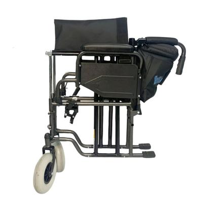 Cadeira de rodas aço dobrável até 120 kg d400 dellamed - Dellamed S.a Imagem de Cadeira de rodas aço dobrável até 120 kg d400 dellamed