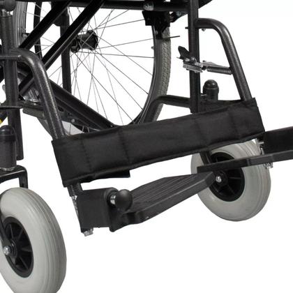 Cadeira de rodas aço dobrável até 120 kg d400 dellamed - Dellamed S.a Imagem de Cadeira de rodas aço dobrável até 120 kg d400 dellamed