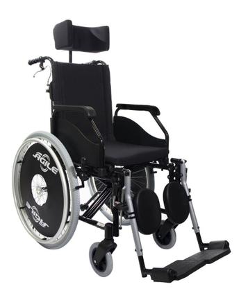 Imagem de Cadeira de rodas Agile reclinável Jaguaribe