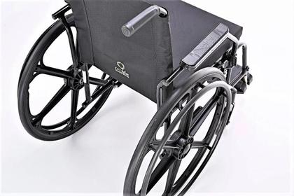 Imagem de Cadeira de Rodas Dobrável Com Almofada Prática Confortável