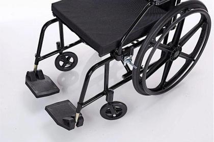 Imagem de Cadeira de Rodas Dobrável Com Almofada Prática Confortável