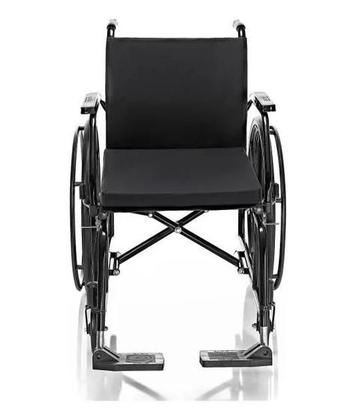 Imagem de Cadeira de Rodas Dobrável Com Almofada Prática Confortável