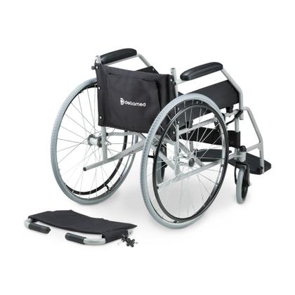 Imagem de Cadeira De Rodas Dobrável Resistente Até 100kg D100 Dellamed Cor Preta