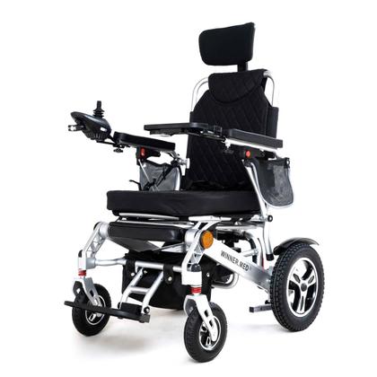 Imagem de Cadeira de Rodas Elétrica Dobrável com Joystick Inteligente  Leve, Potente e Autonomia Estendida