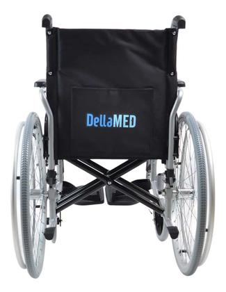 Cadeira de Rodas em Alumínio Dobrável D600 Dellamed Conforto para Sua Locomoção Imagem de Cadeira de Rodas em Alumínio Dobrável D600 Dellamed Conforto para Sua Locomoção