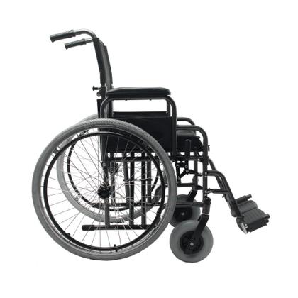 Imagem de Cadeira de Rodas Manual Dobrável em Aço com Encosto Rebatível modelo D400 - Dellamed