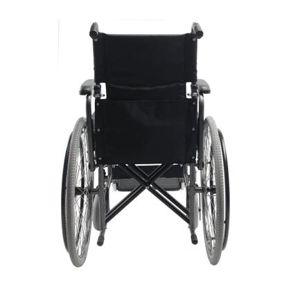 Imagem de Cadeira de Rodas Manual Dobrável em Aço com Encosto Rebatível modelo D400 - Dellamed