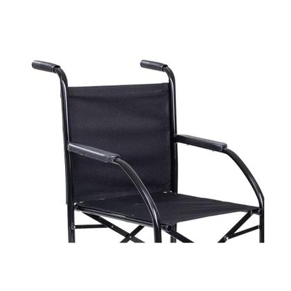 Imagem de Cadeira de Rodas Manual Dobrável em Aço modelo Econômica - CDS