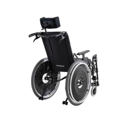 Imagem de Cadeira de Rodas Manual Dobrável em Alumínio modelo Avd Reclinável - Ortobras