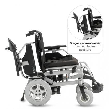 Cadeira de Rodas Motorizada em Alumínio Dobrável até 120 Kg D1000 Dellamed Imagem de Cadeira de Rodas Motorizada em Alumínio Dobrável até 120 Kg D1000 Dellamed
