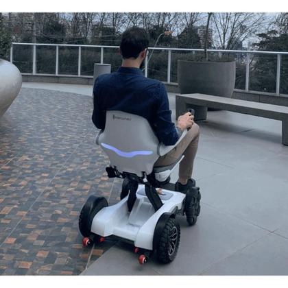 Cadeira de Rodas Motorizada Inovadora e Dobrável modelo Spacemed - Dellamed Imagem de Cadeira de Rodas Motorizada Inovadora e Dobrável modelo Spacemed - Dellamed