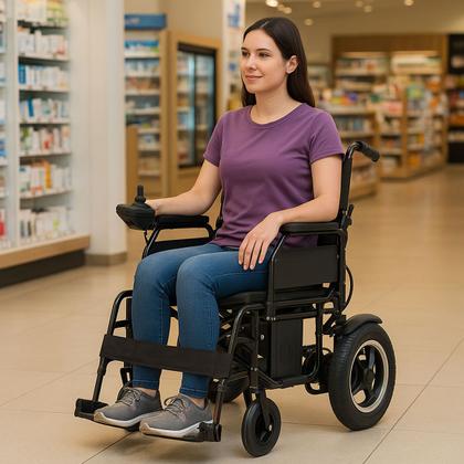 Imagem de Cadeira de Rodas Motorizada Modelo D800 Até 120 Kg - Dellamed