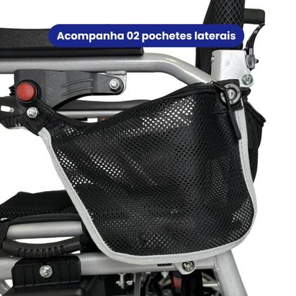 Cadeira de Rodas Motorizada W208 Elétrica Para Idoso Conforto e Segurança - Winner Imagem de Cadeira de Rodas Motorizada W208 Elétrica Para Idoso Conforto e Segurança