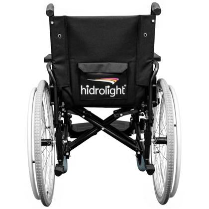 Imagem de Cadeira de Rodas para Idosos Aço Carbono 125kg C/ Assento 46cm