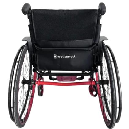 Imagem de Cadeira de Rodas para Idosos Alumínio Monobloco 120kg Assento 40cm