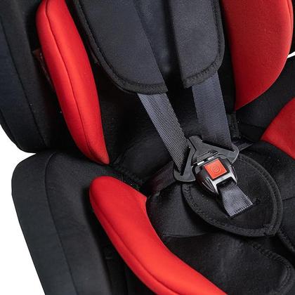 Imagem de Cadeira De Segurança Infantil Para Carro Criança 9kg A 36kg Poltrona Auto Preto e Vermelho Cadeirinha Styll Baby