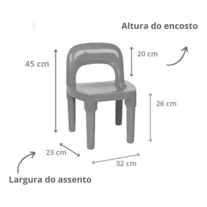 Imagem de Cadeira Desmontável Infantil P/ Criança Avulsa Monte Líbano