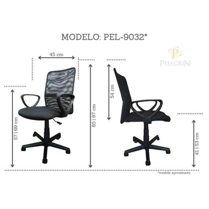 Imagem de Cadeira Diretor Pelegrin PEL-9032 em Tela Mesh Acompanha Uma Capa Colorida
