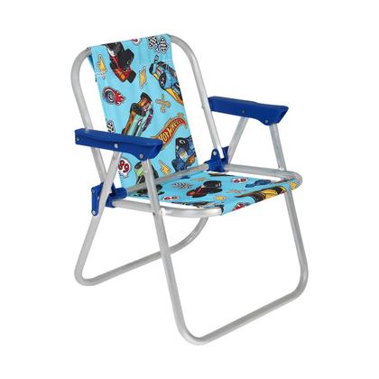 Imagem de Cadeira Dobrável Bel Fix Infantil Alumínio Até 30kg 39x41,5x49,5cm
