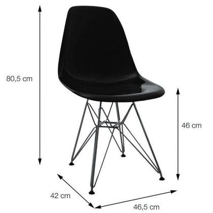 Imagem de Cadeira Eames Base Cromada