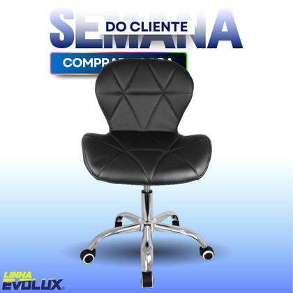 Imagem de Cadeira Eiffel Office Slim Elegância e Conforto em Cada Momento de Trabalho Pureza e Estilo para Seu Escritório