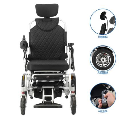 Imagem de Cadeira Elétrica Dobrável com Joystick e Longa Autonomia Winner.Med