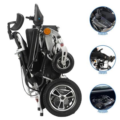 Imagem de Cadeira Elétrica Dobrável com Joystick e Longa Autonomia Winner.Med