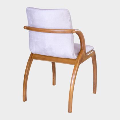 Imagem de Cadeira Elvas Estrutura Imbuia Vários Tecidos em Linho e Veludo - Datelli Design