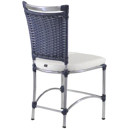 Imagem de Cadeira em Alumínio e Fibra Sintética JK para Cozinha e Edícula Trama Original