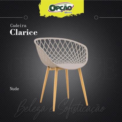 Imagem de Cadeira Em Polipropileno Clarice Nude Rivatti Nude