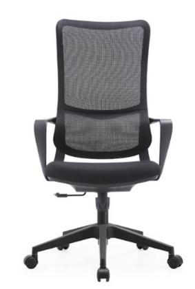 Imagem de Cadeira Ergonômica de Escritório Ergo Basic Giratória com Encosto Reclinável, Tela Mesh e Apoio de Cabeça 2D Preta LM 168 A