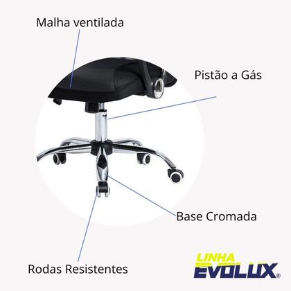 Imagem de Cadeira Ergonômica Giratória Office Executive Estilo e Conforto para Seu Ambiente de Trabalho