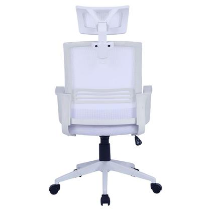 Imagem de Cadeira Escritorio Diretor Ergonomica Branco MAXOFFICE